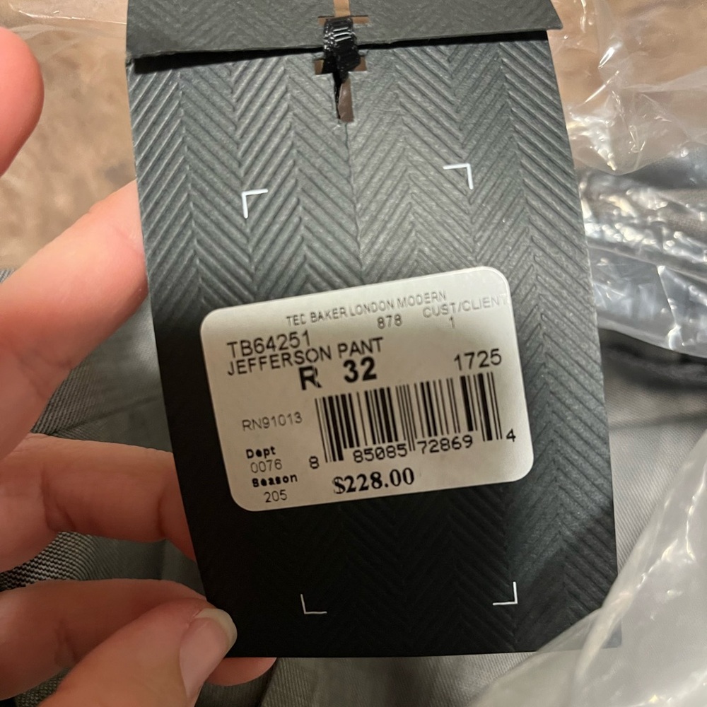 Ted Baker London Gray Trousers